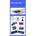 DZ-20W Fiber laser marking machine / metal engraving cnc laser machine / cnc laser machine for stainless steel